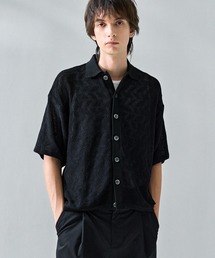 DRAPED PLACKET POLO SHIRT（ニット/セーター）｜SOSHIOTSUKI（ソウシ