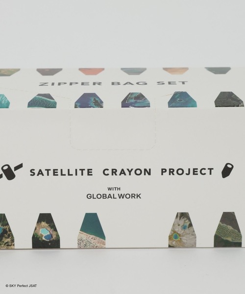GLOBAL WORK(グローバルワーク)の「【SATELLITE CRAYON PROJECT】ZIPバッグ/669775(その他・レディース・その他4・FREE)」の6枚目の写真