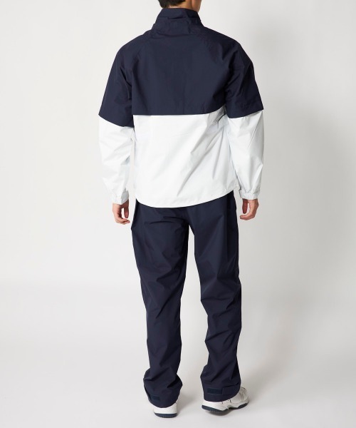 FILA GOLF(フィラゴルフ )の「【FILA GOLF:フィラゴルフ】レイン上下セット 長袖・半袖2WAY仕様 ゴルフ 通勤 アウトドア(セットアップ・メンズ・ホワイト/ブラック・LARGE/MEDIUM/XX-LARGE)」の11枚目の写真