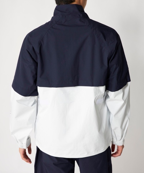 FILA GOLF(フィラゴルフ )の「【FILA GOLF:フィラゴルフ】レイン上下セット 長袖・半袖2WAY仕様 ゴルフ 通勤 アウトドア(セットアップ・メンズ・ホワイト/ブラック・LARGE/MEDIUM/XX-LARGE)」の8枚目の写真