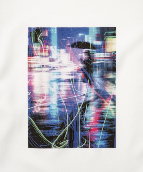 CASPER JOHN(キャスパージョン)の「High-tech U-neck psycho-path cut-sew/ハイテックUネックサイコパスカットソー(Tシャツ/カットソー・メンズ・ブラック/ホワイト・X-SMALL/LARGE/MEDIUM/SMALL)」の12枚目の写真