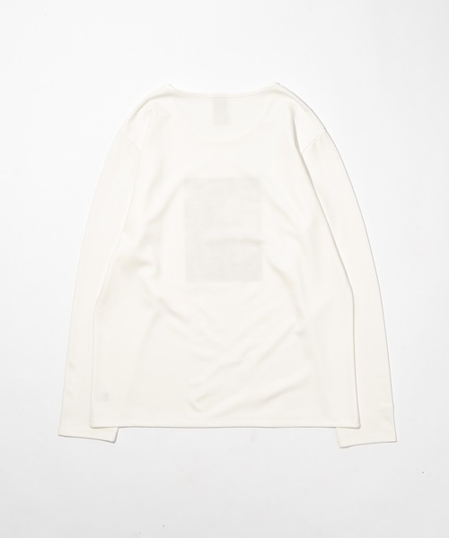 CASPER JOHN(キャスパージョン)の「High-tech U-neck psycho-path cut-sew/ハイテックUネックサイコパスカットソー(Tシャツ/カットソー・メンズ・ブラック/ホワイト・X-SMALL/LARGE/MEDIUM/SMALL)」の16枚目の写真