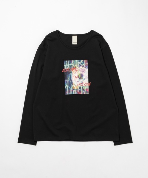 CASPER JOHN(キャスパージョン)の「High-tech U-neck psycho-path cut-sew/ハイテックUネックサイコパスカットソー(Tシャツ/カットソー・メンズ・ブラック/ホワイト・X-SMALL/LARGE/MEDIUM/SMALL)」の17枚目の写真