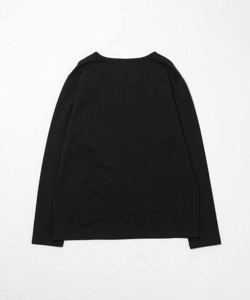 CASPER JOHN(キャスパージョン)の「High-tech U-neck psycho-path cut-sew/ハイテックUネックサイコパスカットソー(Tシャツ/カットソー・メンズ・ブラック/ホワイト・X-SMALL/LARGE/MEDIUM/SMALL)」の19枚目の写真