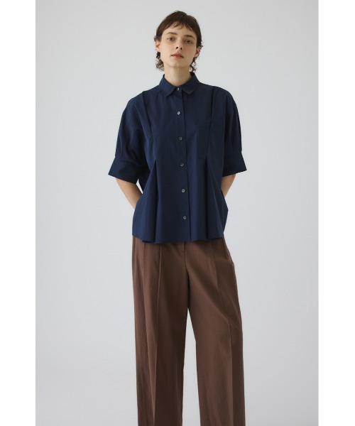 RIM.ARK(リムアーク)の「Serene over shirt(セリーンオーバーシャツ)(シャツ/ブラウス・レディース・マルチ/ネイビー/ホワイト・FREE)」の3枚目の写真