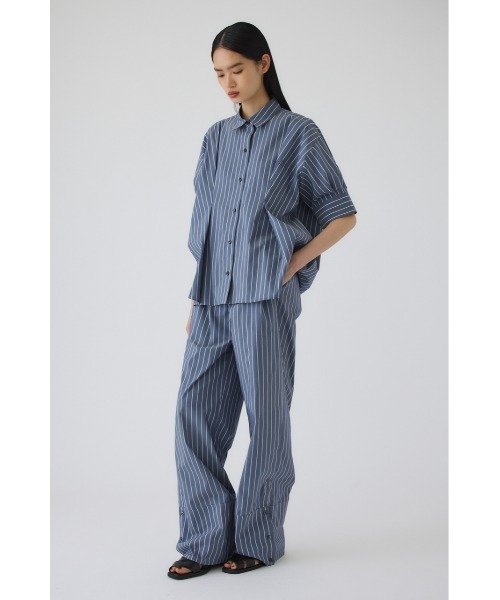 RIM.ARK(リムアーク)の「Serene over shirt(セリーンオーバーシャツ)(シャツ/ブラウス・レディース・マルチ/ネイビー/ホワイト・FREE)」の7枚目の写真