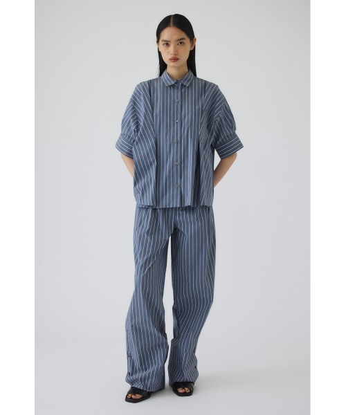 RIM.ARK(リムアーク)の「Serene over shirt(セリーンオーバーシャツ)(シャツ/ブラウス・レディース・マルチ/ネイビー/ホワイト・FREE)」の6枚目の写真