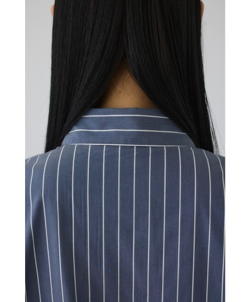 RIM.ARK(リムアーク)の「Serene over shirt(セリーンオーバーシャツ)(シャツ/ブラウス・レディース・マルチ/ネイビー/ホワイト・FREE)」の22枚目の写真