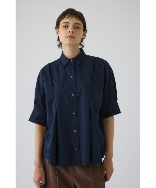 RIM.ARK(リムアーク)の「Serene over shirt(セリーンオーバーシャツ)(シャツ/ブラウス・レディース・マルチ/ネイビー/ホワイト・FREE)」の16枚目の写真