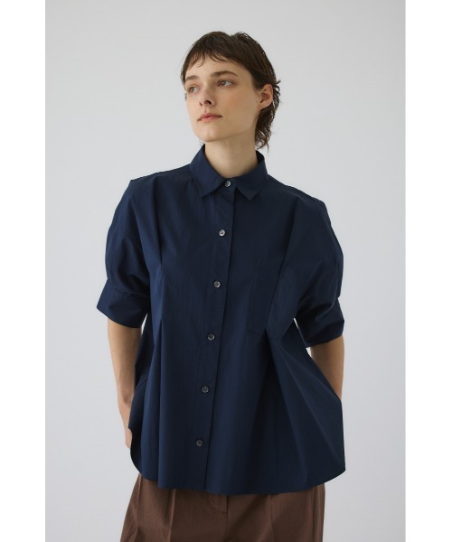 RIM.ARK(リムアーク)の「Serene over shirt(セリーンオーバーシャツ)(シャツ/ブラウス・レディース・マルチ/ネイビー/ホワイト・FREE)」の13枚目の写真