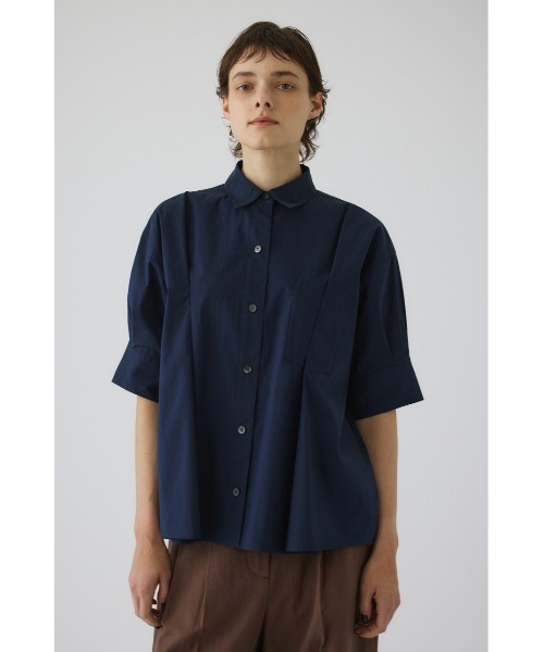 RIM.ARK(リムアーク)の「Serene over shirt(セリーンオーバーシャツ)(シャツ/ブラウス・レディース・マルチ/ネイビー/ホワイト・FREE)」の12枚目の写真