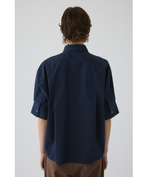 RIM.ARK(リムアーク)の「Serene over shirt(セリーンオーバーシャツ)(シャツ/ブラウス・レディース・マルチ/ネイビー/ホワイト・FREE)」の9枚目の写真