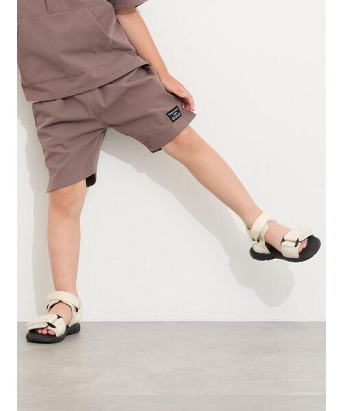 Samansa Mos2 Lagom(サマンサモスモスラーゴム)の「【接触冷感】メッシュハーフパンツ(その他パンツ・キッズ・ブラウン/ミント/ネイビー・95/120/130/110/100)」の4枚目の写真