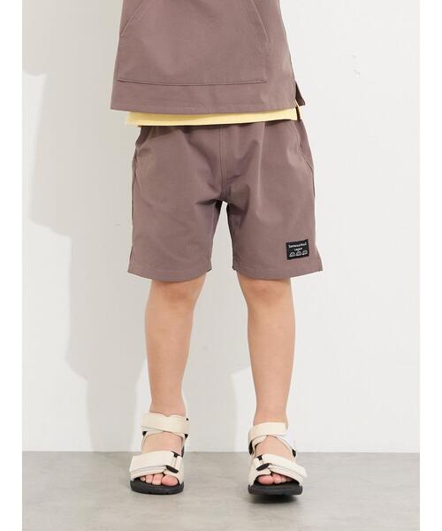 Samansa Mos2 Lagom(サマンサモスモスラーゴム)の「【接触冷感】メッシュハーフパンツ(その他パンツ・キッズ・ブラウン/ミント/ネイビー・95/120/130/110/100)」の6枚目の写真