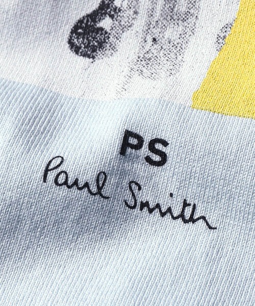 PS Paul Smith(ピーエスポールスミス)の「"Patch Zebra" 半袖Tシャツ / 262556 011R(Tシャツ/カットソー・メンズ・ライトブルー/ホワイト/ライトピンク・SMALL/LARGE/MEDIUM/XX-LARGE/X-LARGE)」の5枚目の写真