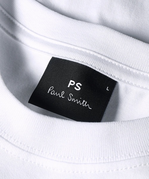 PS Paul Smith(ピーエスポールスミス)の「"Patch Zebra" 半袖Tシャツ / 262556 011R(Tシャツ/カットソー・メンズ・ライトブルー/ホワイト/ライトピンク・SMALL/LARGE/MEDIUM/XX-LARGE/X-LARGE)」の7枚目の写真