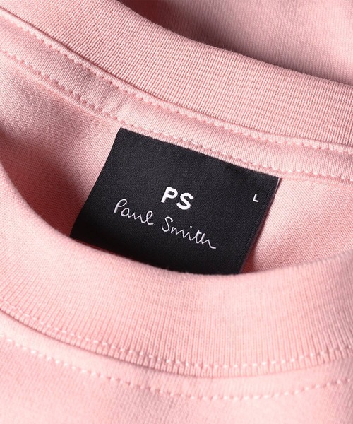 PS Paul Smith(ピーエスポールスミス)の「"Patch Zebra" 半袖Tシャツ / 262556 011R(Tシャツ/カットソー・メンズ・ライトブルー/ホワイト/ライトピンク・SMALL/LARGE/MEDIUM/XX-LARGE/X-LARGE)」の10枚目の写真