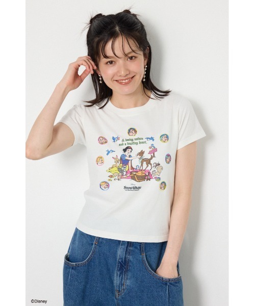 RODEO CROWNS WIDE BOWL(ロデオクラウンズワイドボウル)の「(PRINCESS)アソートTシャツ(Tシャツ/カットソー・レディース・オフホワイト/ライトブルー/ライトパープル/ライトピンク・FREE)」の8枚目の写真
