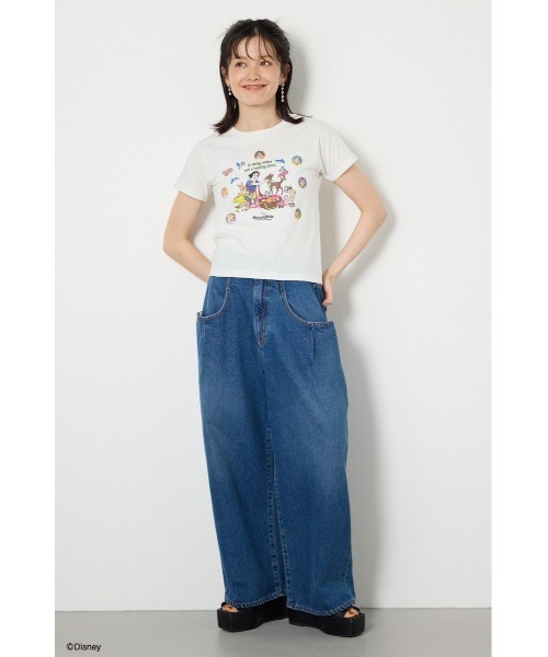 RODEO CROWNS WIDE BOWL(ロデオクラウンズワイドボウル)の「(PRINCESS)アソートTシャツ(Tシャツ/カットソー・レディース・オフホワイト/ライトブルー/ライトパープル/ライトピンク・FREE)」の11枚目の写真