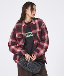【UNIVERSAL OVERALL/ユニバーサルオーバーオール】Surplus TOOL square mini shoulder bag/ナイロン/バッグ/ショルダーバッグ/秋冬