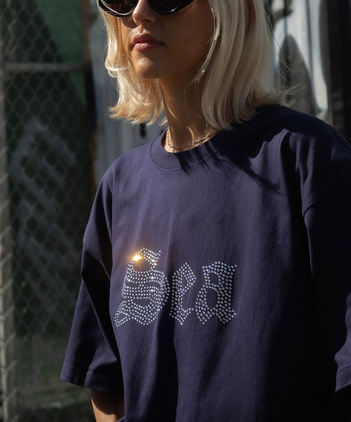 WIND AND SEA｜ウィンダンシーのTシャツ/カットソー（ブルー・ネイビー