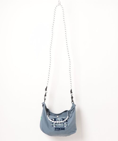 moz(モズ)の「【unify × moz】ユニファイ×モズ エンブロイダリー2wayミニショルダーバッグ ZUPS-02(ショルダーバッグ・レディース・ブラック/ホワイト/マスタード/グレイッシュベージュ/ブルーグレー/グリーン系その他・ONE SIZE)」の3枚目の写真