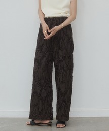 hunch（ハンチ）の「モチーフレース ストレートパンツ（その他パンツ）」