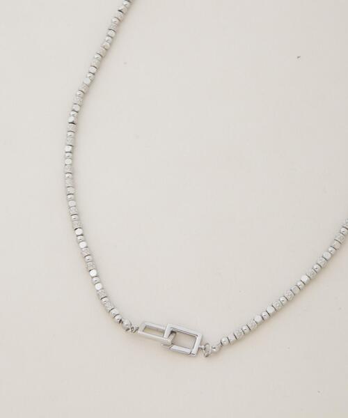 SOAC(ソーク)の「SOAC/Metal Beads Necklace(ネックレス・レディース・シルバー・FREE)」の3枚目の写真