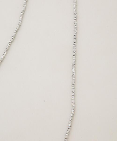 SOAC(ソーク)の「SOAC/Metal Beads Necklace(ネックレス・レディース・シルバー・FREE)」の4枚目の写真