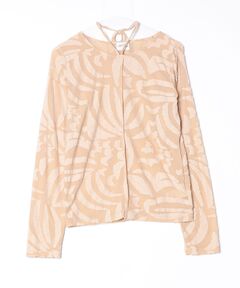セール】SHEER MONOGRAM TOPS/シアーモノグラムトップス（Tシャツ