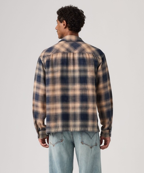 Levi's(リーバイス)の「Levi's/リーバイス ロングスリーブ ボクシー ウエスタンシャツ(シャツ/ブラウス・メンズ・ブラウン・M/S/XL/L)」の3枚目の写真