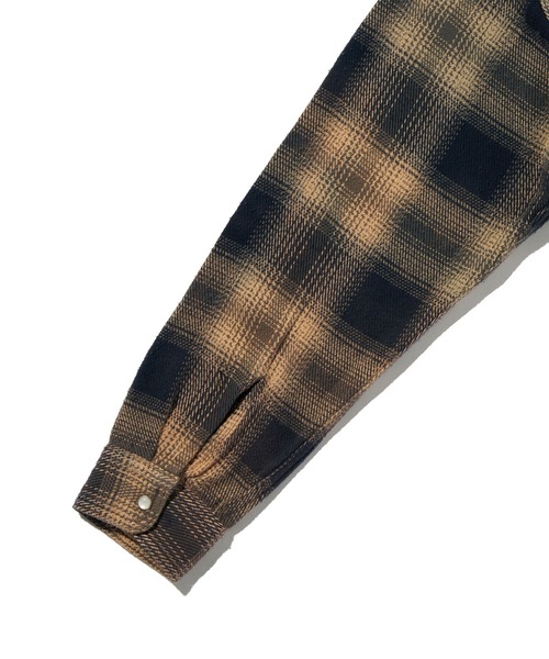 Levi's(リーバイス)の「Levi's/リーバイス ロングスリーブ ボクシー ウエスタンシャツ(シャツ/ブラウス・メンズ・ブラウン・M/S/XL/L)」の7枚目の写真