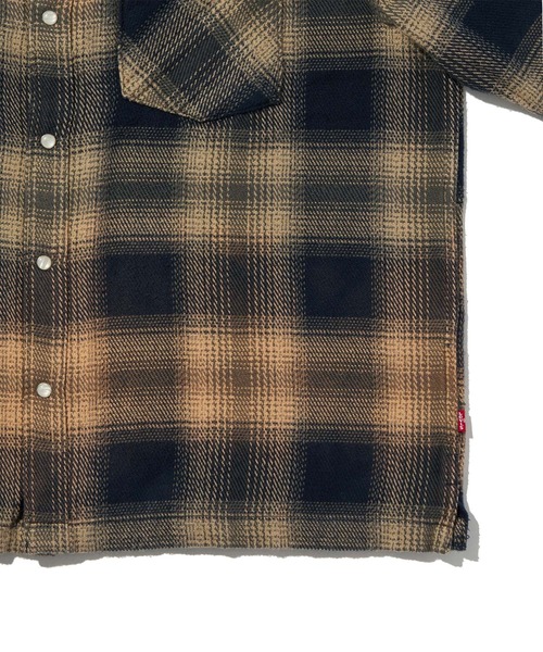 Levi's(リーバイス)の「Levi's/リーバイス ロングスリーブ ボクシー ウエスタンシャツ(シャツ/ブラウス・メンズ・ブラウン・M/S/XL/L)」の8枚目の写真