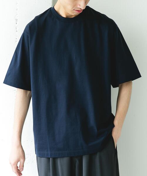 URBAN RESEARCH DOORS（アーバンリサーチドアーズ）の「『接触冷感/抗菌防臭』COOL TOUCH SHORT-SLEEVE T-SHIRTS（Tシャツ/カットソー・メンズ・ブラック/ホワイト/ネイビー・MEDIUM/LARGE）」の3枚目の写真