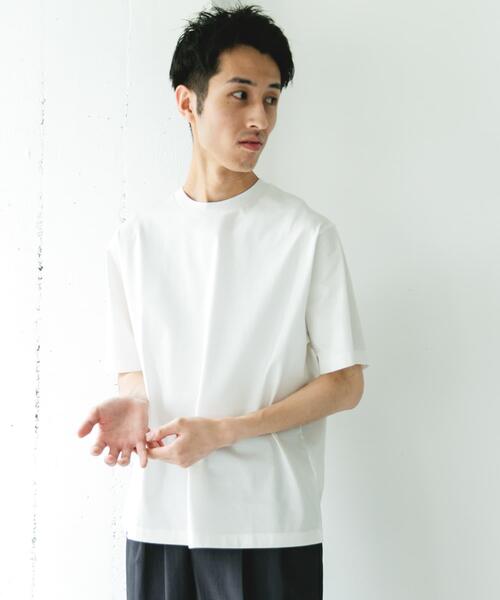 URBAN RESEARCH DOORS（アーバンリサーチドアーズ）の「『接触冷感/抗菌防臭』COOL TOUCH SHORT-SLEEVE T-SHIRTS（Tシャツ/カットソー・メンズ・ブラック/ホワイト/ネイビー・MEDIUM/LARGE）」の6枚目の写真