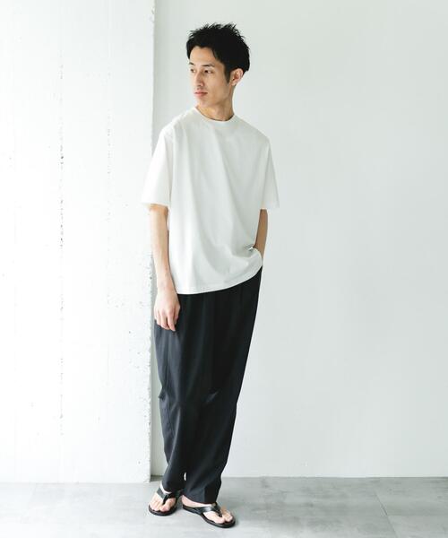 URBAN RESEARCH DOORS（アーバンリサーチドアーズ）の「『接触冷感/抗菌防臭』COOL TOUCH SHORT-SLEEVE T-SHIRTS（Tシャツ/カットソー・メンズ・ブラック/ホワイト/ネイビー・MEDIUM/LARGE）」の8枚目の写真