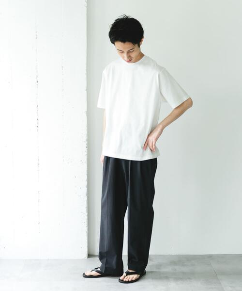 URBAN RESEARCH DOORS（アーバンリサーチドアーズ）の「『接触冷感/抗菌防臭』COOL TOUCH SHORT-SLEEVE T-SHIRTS（Tシャツ/カットソー・メンズ・ブラック/ホワイト/ネイビー・MEDIUM/LARGE）」の9枚目の写真