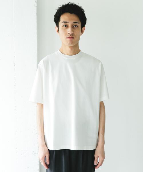 URBAN RESEARCH DOORS（アーバンリサーチドアーズ）の「『接触冷感/抗菌防臭』COOL TOUCH SHORT-SLEEVE T-SHIRTS（Tシャツ/カットソー・メンズ・ブラック/ホワイト/ネイビー・MEDIUM/LARGE）」の10枚目の写真