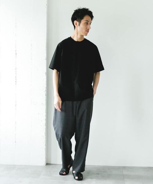 URBAN RESEARCH DOORS（アーバンリサーチドアーズ）の「『接触冷感/抗菌防臭』COOL TOUCH SHORT-SLEEVE T-SHIRTS（Tシャツ/カットソー・メンズ・ブラック/ホワイト/ネイビー・MEDIUM/LARGE）」の19枚目の写真