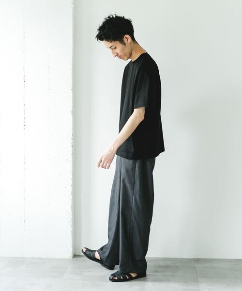 URBAN RESEARCH DOORS（アーバンリサーチドアーズ）の「『接触冷感/抗菌防臭』COOL TOUCH SHORT-SLEEVE T-SHIRTS（Tシャツ/カットソー・メンズ・ブラック/ホワイト/ネイビー・MEDIUM/LARGE）」の20枚目の写真