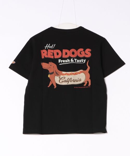 SVEC（シュベック）の「Red Dogs HOTDOG S/S Tシャツ（Tシャツ/カットソー・レディース・ブラック・M/S/L）」の4枚目の写真