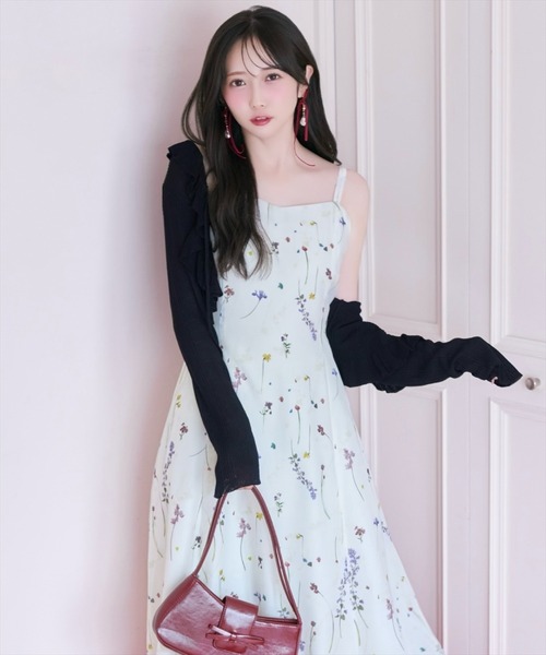 WILLSELECTION(ウィルセレクション)の「フリルニットカーディガン(カーディガン/ボレロ・レディース・ブラック/オフホワイト/ラベンダー・FREE)」の21枚目の写真