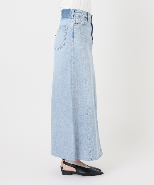 SLOBE IENA(スローブイエナ)の「《シリーズあり/》LE DENIM RADIAL FLAREデニムスカート(デニムスカート・レディース・スカイブルー・36/38)」の19枚目の写真