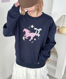フェアリーホースプリントプルオーバー