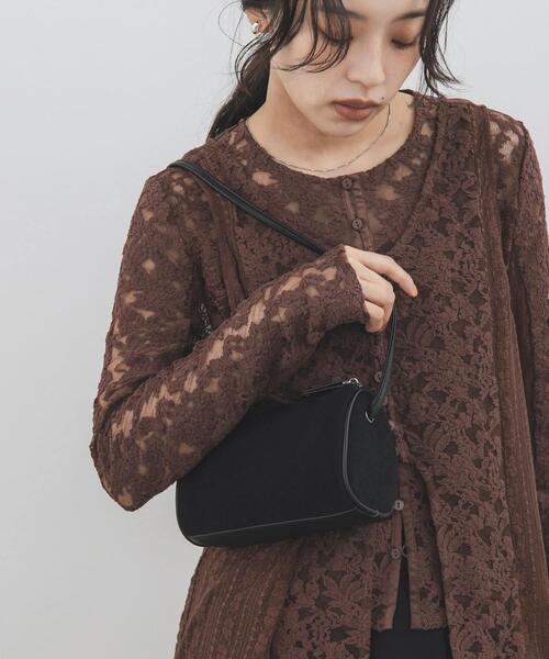 KBF(ケイビーエフ)の「フリースミニショルダーBAG(ショルダーバッグ・レディース・ブラウン/ブラック・ONE)」の3枚目の写真