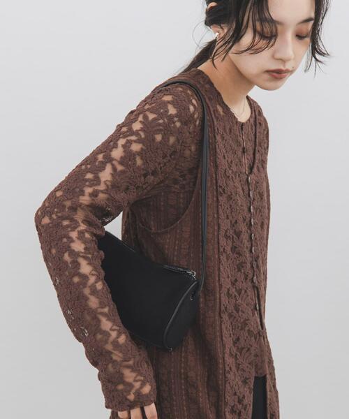 KBF(ケイビーエフ)の「フリースミニショルダーBAG(ショルダーバッグ・レディース・ブラウン/ブラック・ONE)」の5枚目の写真