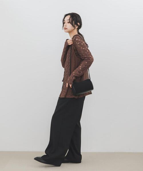 KBF(ケイビーエフ)の「フリースミニショルダーBAG(ショルダーバッグ・レディース・ブラウン/ブラック・ONE)」の7枚目の写真