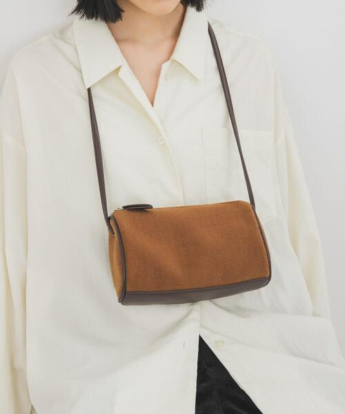 KBF(ケイビーエフ)の「フリースミニショルダーBAG(ショルダーバッグ・レディース・ブラウン/ブラック・ONE)」の14枚目の写真