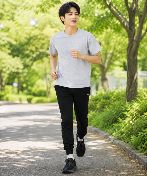 FILA(フィラ)の「FILA フィラ スムースジャージパンツ メンズ ストレッチ 伸縮性 ジョガーパンツ トラックパンツ(その他パンツ・メンズ・チャコールグレー/ネイビー/ブラック・M/LL/L)」の1枚目の写真