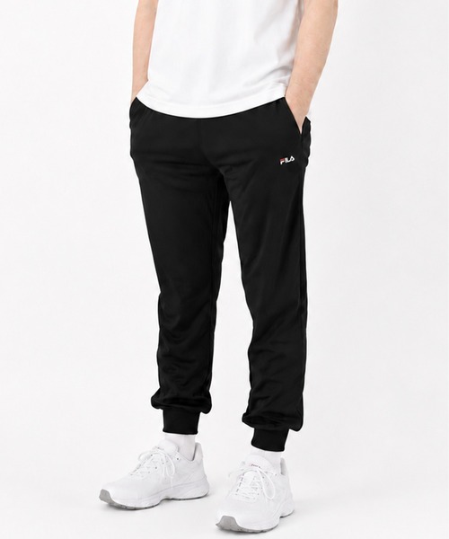 FILA(フィラ)の「FILA フィラ スムースジャージパンツ メンズ ストレッチ 伸縮性 ジョガーパンツ トラックパンツ(その他パンツ・メンズ・チャコールグレー/ネイビー/ブラック・M/LL/L)」の4枚目の写真